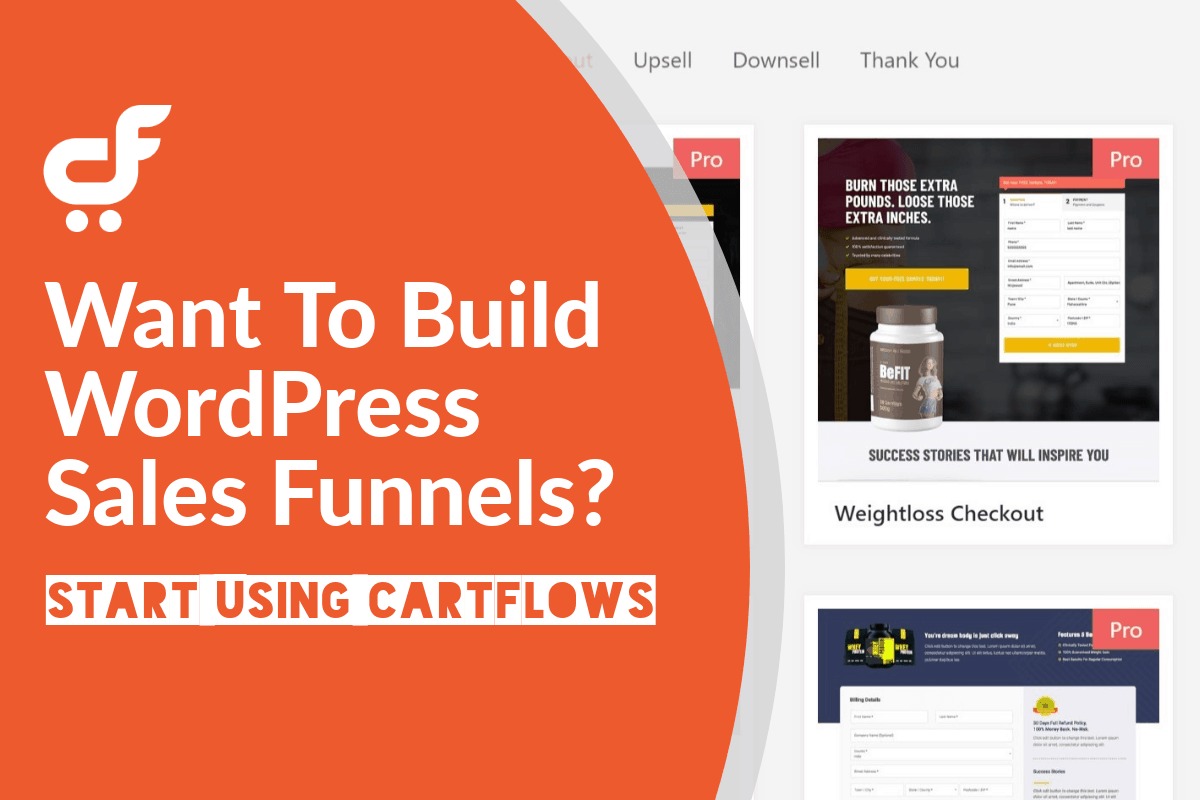 Funnel Builder by CartFlows Pro – Create High Converting Sales Funnels For WordPress