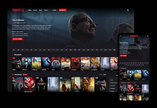 Download Free Toroflix Nulled – Movies & TVShows WordPress Theme